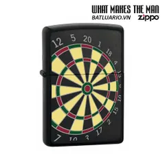 Bật lửa Zippo 24332 - Dart Board Licorice Limited Edition - Quà Tặng Cho Người Yêu Thích Thể Thao