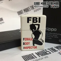 Zippo 214 FBI - Bật Lửa Chính Hãng Hình Bảng Hiệu Đặc Biệt Đối Với Người Yêu Thích Thời Trang và FBI