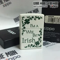 Bật Lửa ZIPPO 214 "I'm A Wee Bit Irish" - Quà Tặng Độc Đáo Cho Người Yêu Thích Ireland