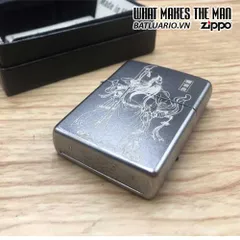 Zippo Khắc Quan Công 11 - Zippo 205.QC12 - Quà Tặng Độc Đáo Cho Tín Đồ Văn Hóa Trung Hoa