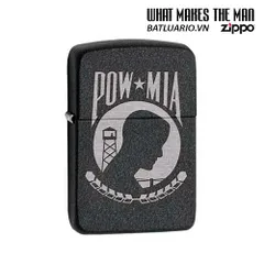 Zippo 28873 - Bật Lửa Zippo POW MIA Với Thiết Kế Đặc Biệt - Quà Tặng Ý Nghĩa Cho Người Yêu Nước