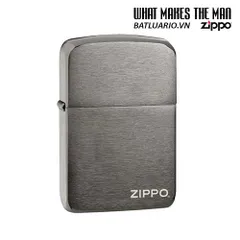 Bật Lửa Zippo 24485 - Mẫu 1941 Black Ice Có Logo Zippo - Quà Tặng Sang Trọng Cho Người Sưu Tầm