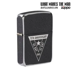 Zippo Kỷ Niệm 75 Năm VE/VJ - Bật Lửa Thép Đặc Biệt Tái Bản 1941 - Hàng Giới Hạn 40.000 Chiếc Thế Giới