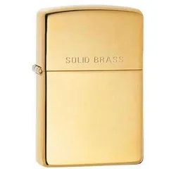 ZIPPO 254 - Bật lửa đồng mạ vàng khắc chữ, quà tặng độc đáo cho tín đồ yêu thích đồ Vintage và phong cách sống hiện đại