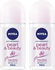 Lăn Khử Mùi Nivea Pearl Beauty 48H 50ml - Đem Lại Sự Tươi Mát, Khô Thoáng Cả Ngày, Phù Hợp Với Mọi Loại Da