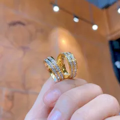 Nhẫn Titan PT Jewelry & Accessories N21 Women Nữ không đen không gỉ - Cao Su chiếc 400733