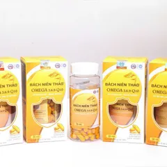 Viên uống Omega 3-6-9 Q10 Hỗ Trợ Bổ Não, Sáng Mắt, Khỏe Tim Mạch, Đẹp Da - 100 Viên Nang Mềm Bổ Sung Sức Khỏe