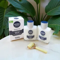 NIVEA MEN Sensitive After Shave Balm 100ml - Dưỡng ẩm, làm dịu da nhạy cảm với hoa cúc và Vitamin E