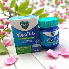 Vicks VapoRub Úc 50g - Dầu Xoa Giảm Cảm Mát, Hỗ Trợ Hô Hấp Hiệu Quả, Tinh Dầu Làm Dịu Cơ Thể
