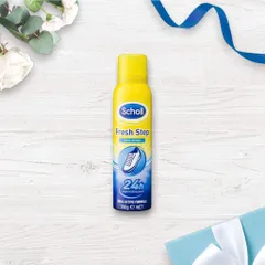 Xịt Khử Mùi Cho Giày Dép Scholl Fresh Step 100g Nhập Khẩu