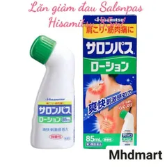 Lăn xoa bóp Salonpas Hisamitsu 85ml 403118