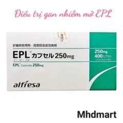 Viên Uống EPL Gan Nhiễm Mỡ Mỡ Máu Cao Hộp 400v Nhật Bản 403206