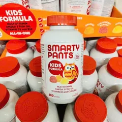 Kẹo Dẻo Smarty Pants Vitamin Tổng Hợp Giúp Trẻ Thông Minh 180 Viên ( Omega _ D3_B12) 