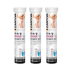 Viên Sủi Giảm Cân Zantiva Trắng - Hỗ Trợ Giảm Mỡ, Thanh Lọc Cơ Thể - Dạng Dễ Uống, 20 Viên