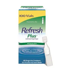 Dung dịch nhỏ mắt Refresh Plus 100 ống, làm dịu mắt