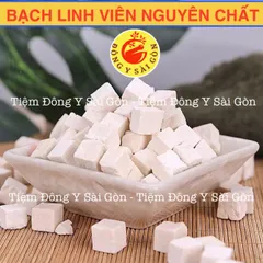 Bạch Linh Viên 100g - Bạch Phục Linh Cao Cấp, Thơm Ngon, Dưỡng Trắng Da Tự Nhiên, Thực Phẩm Khô Chất Lượng