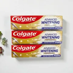 Kem Đánh Răng Colgate Advanced Whitening 115g - Hương Bạc Hà Tự Nhiên, Làm Sáng Răng và Bảo Vệ Nướu Khỏe Mạnh