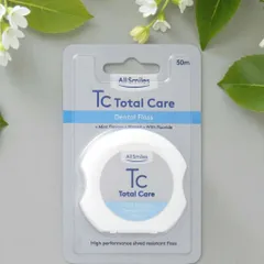 Chỉ Tơ Nha Khoa All Smiles 50m - Giải Pháp Vệ Sinh Răng Miệng Hiệu Quả, Giúp Loại Bỏ Mảng Bám và Thức Ăn Thừa
