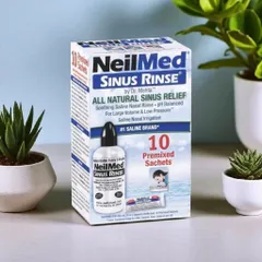 Rửa Mũi NeilMed Dành Cho Người Lớn Starter Kit 10 Gói