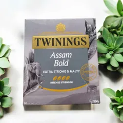 Trà Đen Anh Quốc Twinings Assam Bold - Hộp 80 Gói Trà Túi Lọc Đậm Đà, Sảng Khoái Cho Ngày Mới Tươi Tắn