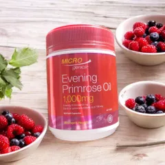 Evening Primrose Oil Micro Genics hộp 200 viên – Viên uống hoa anh thảo giúp điều hòa nội tiết