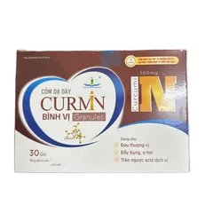 Cốm Dạ Dày Curmin Tâm Dược - Hỗ Trợ Giảm Đau Thượng Vị, Đầy Bụng, Ợ Hơi, Trào Ngược - Hộp 30 Gói Giúp Tiêu Hóa Tốt