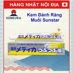 Kem Đánh Răng Nhật Bản Sunstar 170g - Ngăn Ngừa Viêm Lợi, Trắng Răng Tự Nhiên với Tinh Thể Muối Khoáng, Chăm Sóc Răng Miệng Hàng Ngày