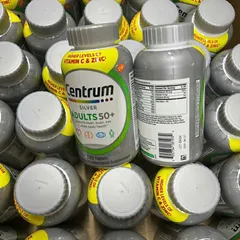 Viên Uống Vitamin Tổng Hợp Centrum Silver cho Nam Nữ Trên 50 Tuổi - Bổ Sung Hơn 30 Viên Vitamin và Khoáng Chất Cần Thiết