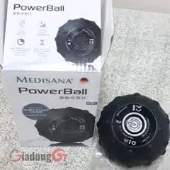 Bóng Rung Massage Giãn Cơ Medisana PowerBall RG 214 - Thiết Bị Xoa Dịu Cơ Bắp, 4 Mức Cường Độ, Dùng Trong Tập Luyện & Thư Giãn