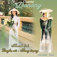 Nước Hoa Nữ Charme Đà Nẵng 90ml - Hương Thơm Sang Trọng, Quyến Rũ Từ Trái Cây & Hoa Cỏ, Phù Hợp Mọi Dịp Sử Dụng