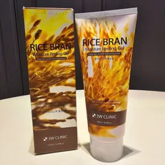 Tẩy Da Chết Gạo 3W Clinic Rice Brown Moisture Peeling 180ml - Làm Sạch Tế Bào Chết, Dưỡng Ẩm, Đem Lại Làn Da Sáng Khỏe