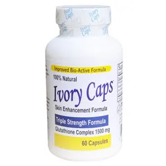 Viên Uống Trắng Da Ivory Caps 60 Viên - Bổ Sung Glutathione Chống Oxy Hóa, Làm Sáng Da, Xuất Xứ Mỹ