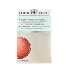 Fertil Plus Forte - Viên Uống Cải Thiện Chất Lượng Buồng Trứng - Hỗ Trợ Sinh Sản Cho Phụ Nữ, Hộp 30 Viên