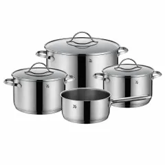 Bộ Nồi Inox WMF Aparto 4 Món - Chất Liệu Cromargan Cao Cấp, Dùng Bếp Từ, Bền Đẹp, Chính Hãng Đức