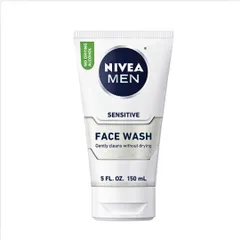 Sữa Rửa Mặt Nivea Men Sensitive 100ml - Gel Rửa Mặt Dành Cho Da Nhạy Cảm, Instant Relief, Giảm Kích Ứng, Làm Sạch Dịu Nhẹ