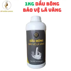 Dầu Bóng Bảo Vệ Lá Vàng 1Kg - Giữ Màu Chống Xỉn Cho Thạch Cao, Xi Măng, Gỗ, Hoa Quả, Độ Bóng Hoàn Hảo