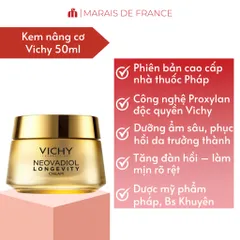 Kem Dưỡng Da Vichy Neovadiol Longevity 50ml - Hỗ Trợ Cấp Ẩm, Làm Mịn & Săn Chắc Da Phụ Nữ Trưởng Thành