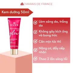 Kem Dưỡng Nuxe Merveillance Lift Glow 50ml - Hỗ Trợ Săn Chắc Da, Làm Sáng Da, Chống Lão Hóa, Dầu Vi Tảo Pháp