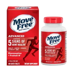 Viên Uống Schiff Move Free Advanced Triple Strength 200 Viên - Bổ Sung Hỗ Trợ Khớp, Cải Thiện Độ Linh Hoạt, Tái Tạo Sụn Từ Mỹ