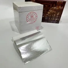 Hộp Lá Vàng Bạc Đài Đế Vương 2000 Lá - Dát Vàng Tượng Phật, Đồ Thờ, Trang Trí Nội Thất Cao Cấp, Bền Màu, Dễ Thi Công