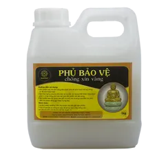 Phủ Bóng Gốc Nước 1kg - Chống Xỉn Vàng và Bảo Vệ Vàng Dát, Dễ Dàng Sử Dụng cho Ô Tô và Đồ Trang Trí
