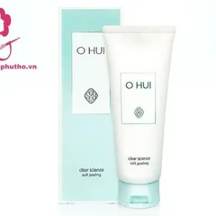 Gel tẩy tế bào chết Ohui Clear Science Soft Peeling - Giúp làm sạch nhẹ nhàng và nuôi dưỡng da khỏe mạnh, ẩm mịn từ chiết xuất rong biển.