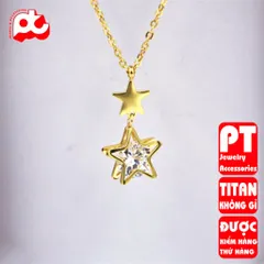 Dây Chuyền Nữ Titan Cao Cấp Thiết Kế Tinh Tế, Sang Trọng - Không Gỉ, An Toàn Cho Da, Phụ Kiện Thời Trang Độc Đáo