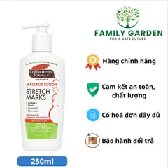 Lotion Palmer's Cocoa Butter Giảm Rạn Da 250ml - Dưỡng ẩm Sâu, An Toàn Cho Phụ Nữ Mang Thai và Sau Sinh