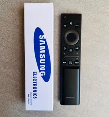 Điều Khiển TV Samsung QLED Chính Hãng Với Chức Năng Giọng Nói VOICE, Bao Gồm Pin - Điều Khiển Thông Minh Fullbox
