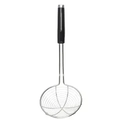 Muôi Thủng KitchenAid KCG010OHOBE Màu Đen - Dụng Cụ Nhà Bếp Thép Không Gỉ, Tiện Lợi, Dễ Dàng Vệ Sinh, Tay Cầm Sang Trọng