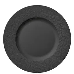 Đĩa ăn tối Villeroy & Boch Rock 27cm - Sứ Mờ Đen Sang Trọng, Dùng Hàng Ngày, Tiện Lợi trong Máy Rửa Chén và Lò Vi Sóng