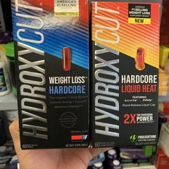 Viên Uống Đốt Mỡ Giảm Cân Hydroxycut Weight Loss Hardcore 60 Viên - Tăng Cường Trao Đổi Chất, Nâng Cao Sức Khỏe