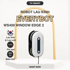 Robot Lau Kính Tự Động EVERYBOT WS400/WS300 - Thiết Bị Thông Minh Làm Sạch Cửa Sổ Và Bề Mặt Kính Hiệu Quả