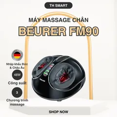 Máy Massage Chân BEURER FM90 - 3 Chế Độ Rung, Nhiệt, Khí Nén - Giảm Đau Nhức, Thư Giãn Cơ Bắp, Nội Địa Đức